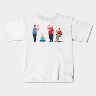 Party of 4 Kids T-Shirt